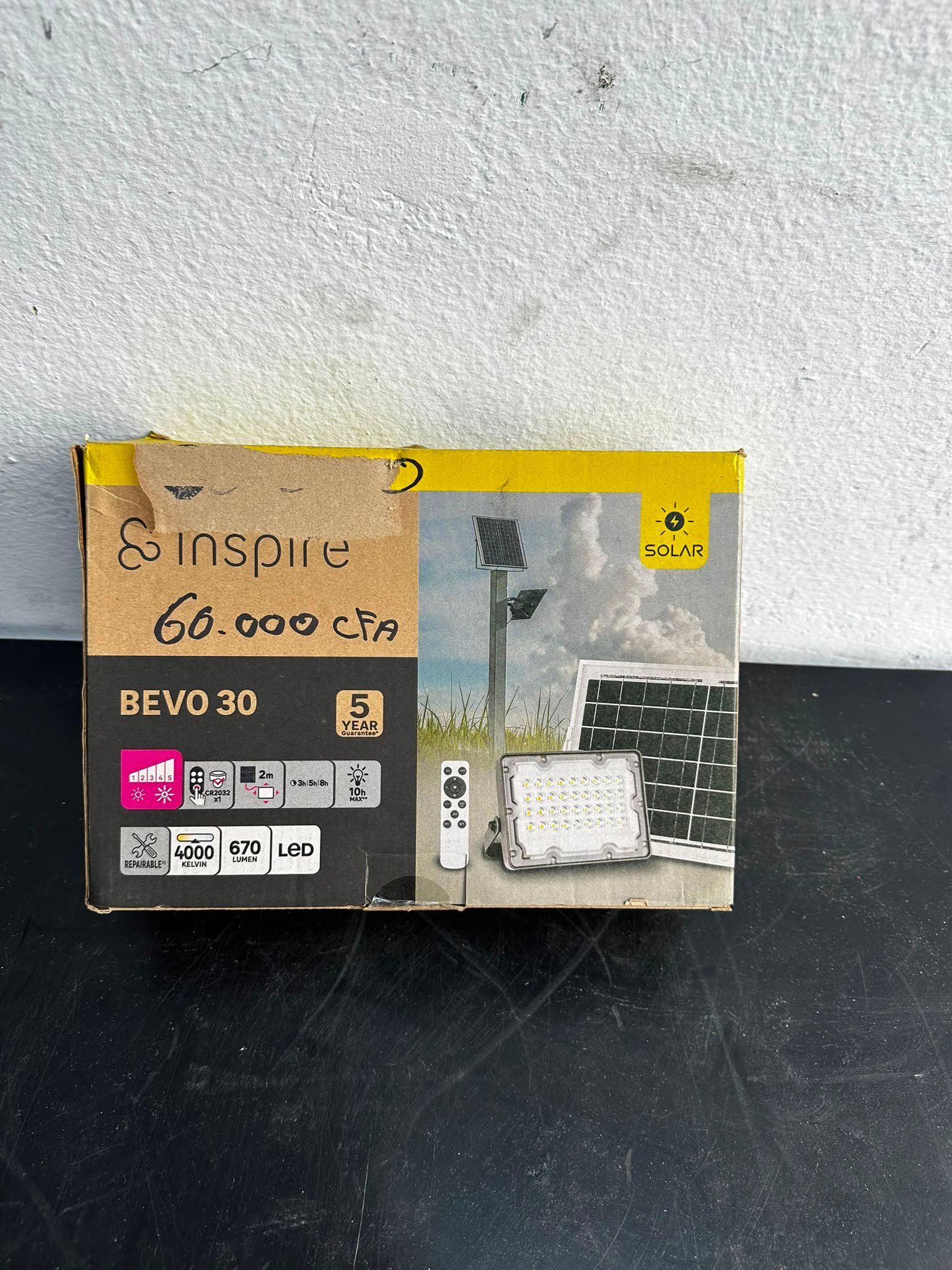 Lampe Solaire Inspire BEVO 30
