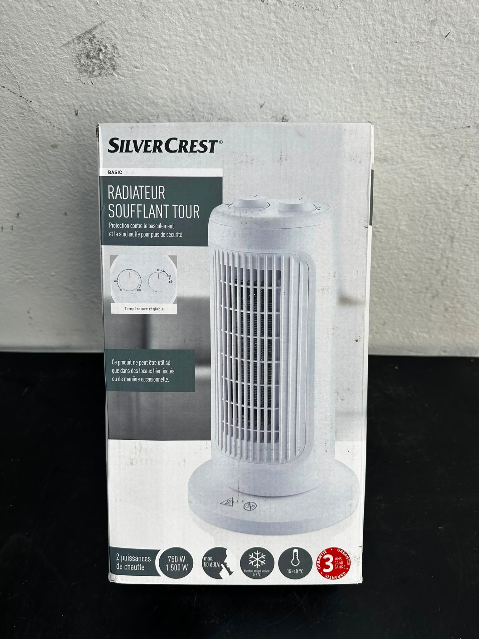 Radiateur soufflant Tour