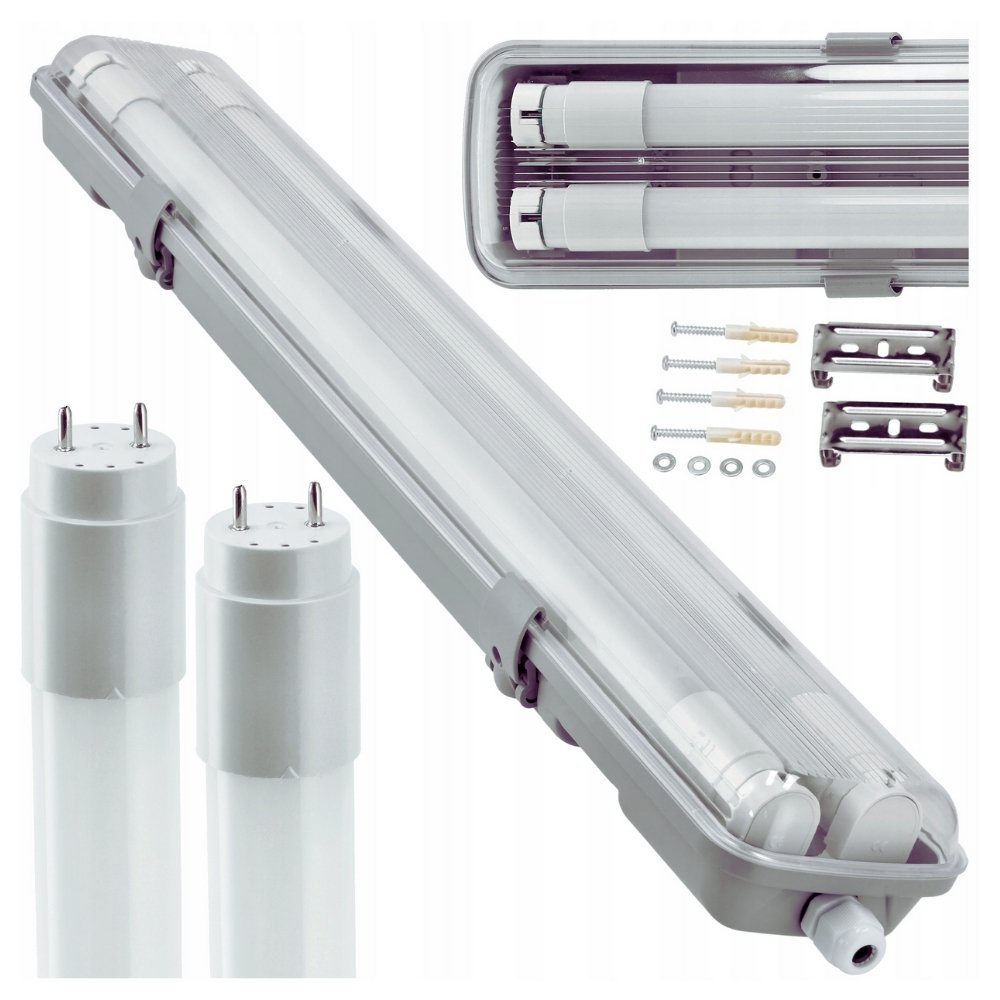 RÉGLETTE ÉTANCHE 2X1.20M LED - Éclairage LED Industriel