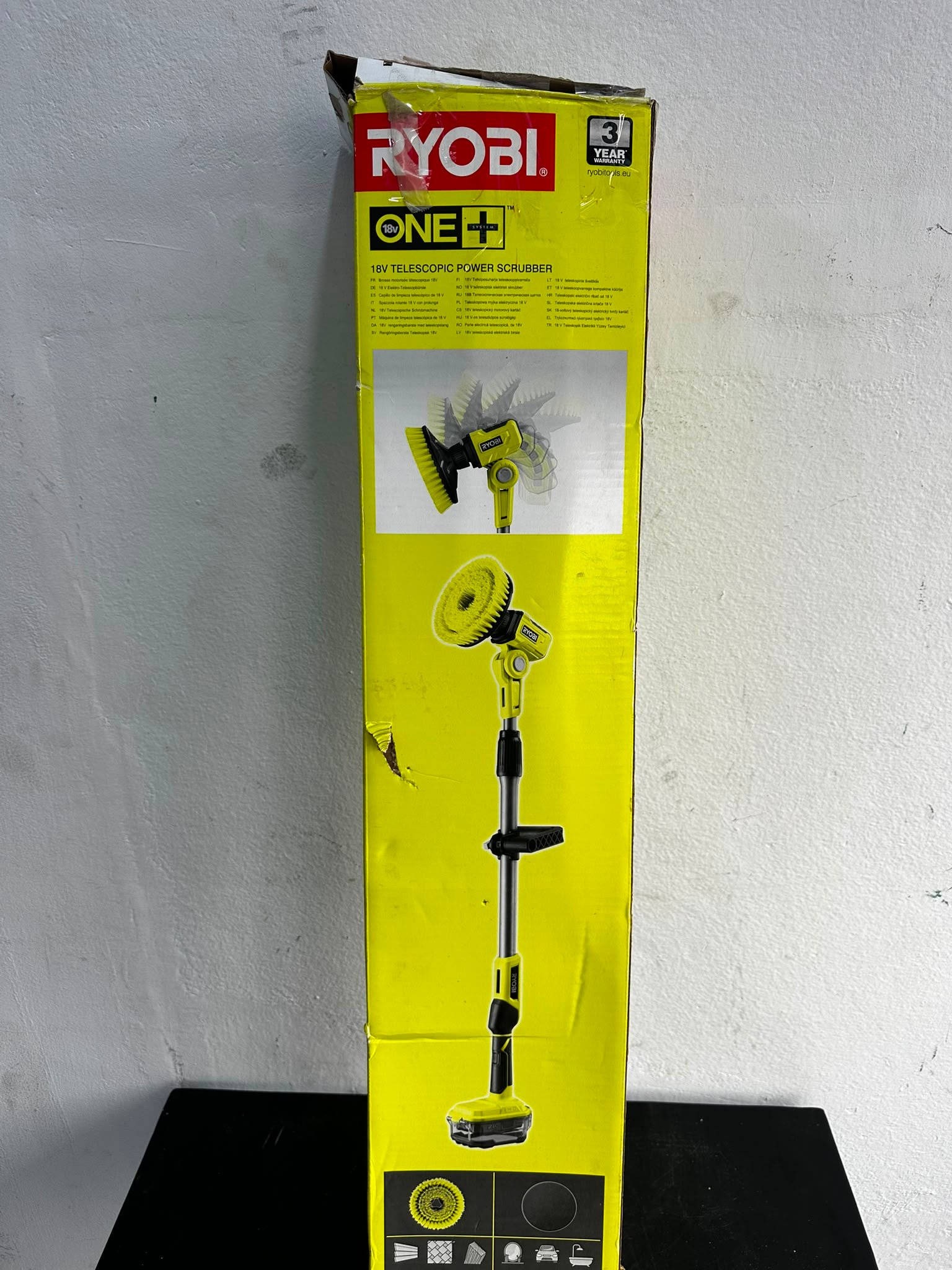 Brosse motorisée Télescopique 18V
