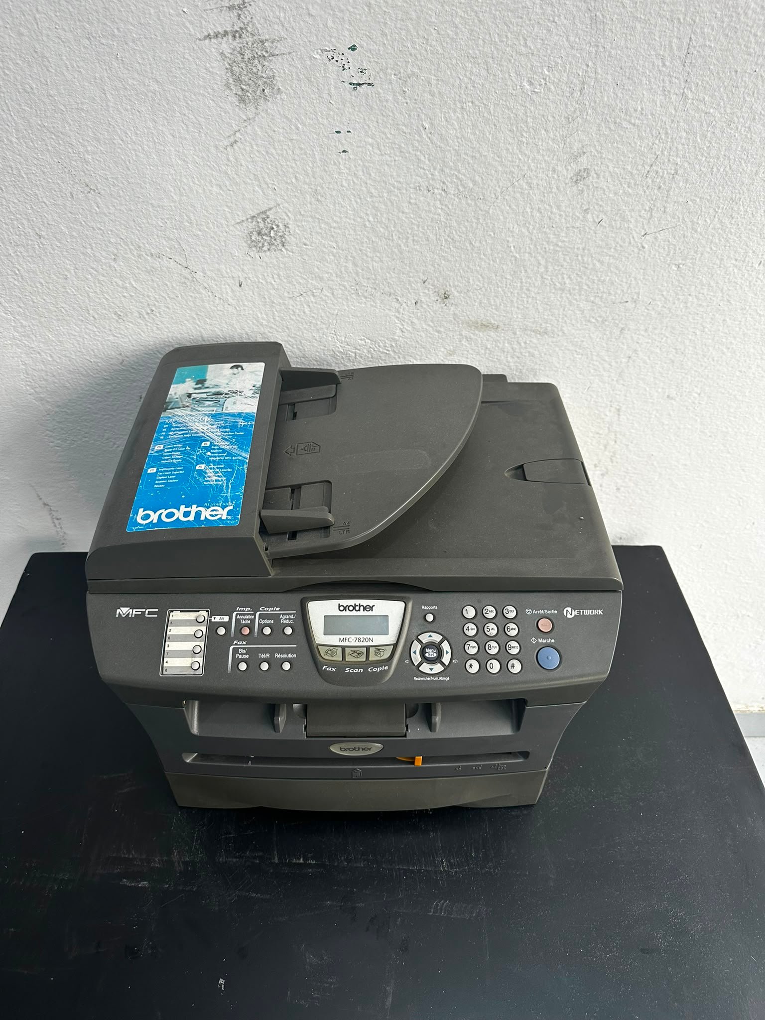 Imprimante Brother MFC-7820N (sans carton)