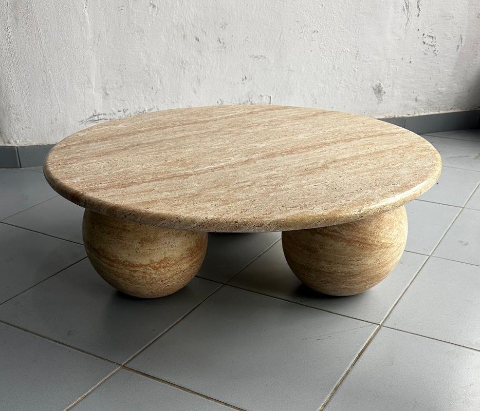 Table basse marbre berge