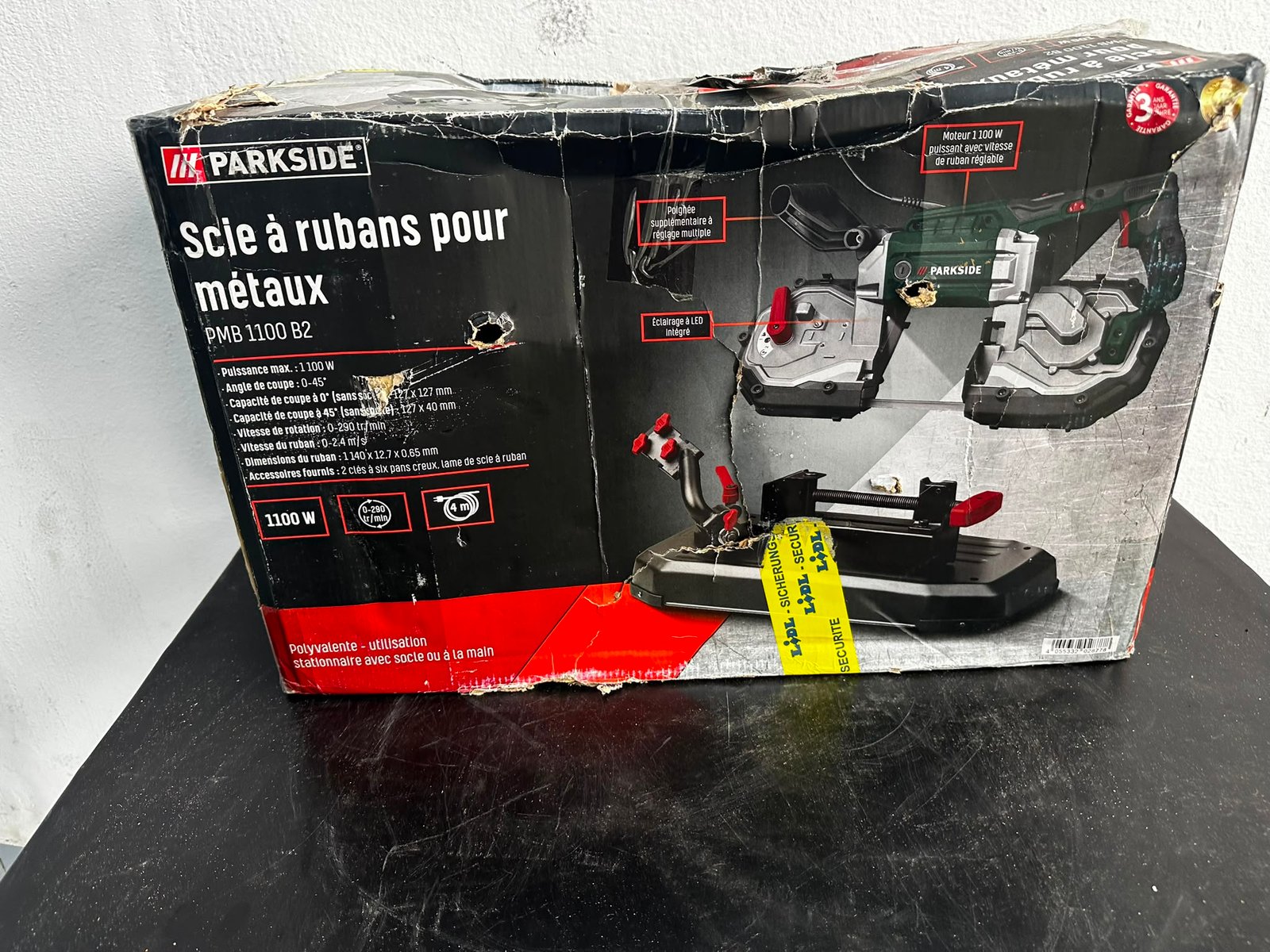 Scie à ruban pour métaux PMB 1100 C3